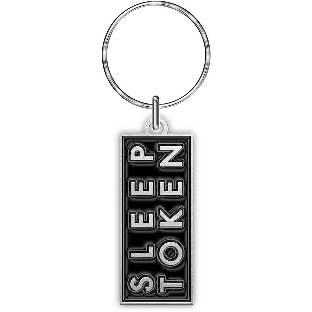 Sleep Token - Logo Schlüsselring - Schwarz/Silberfarben